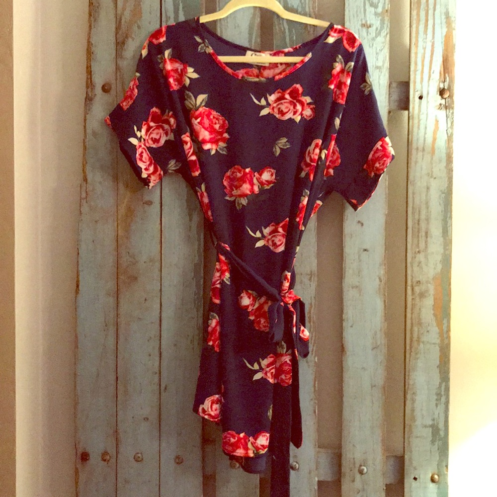 Christian Caliendo floral top/dress